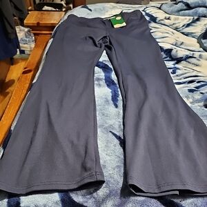 HALARA Navy Flare Pants